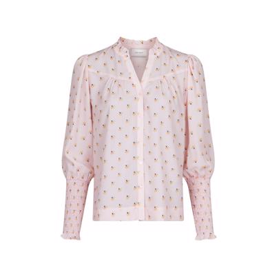 Neo Noir Camisa Bellerose Bluse Light Pink Shop Online Hos Blossom